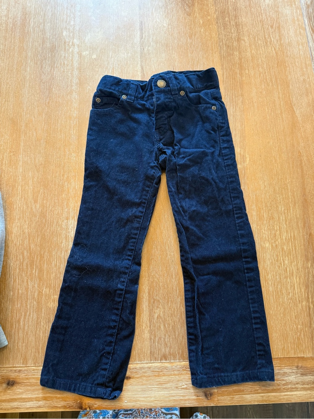 Janie and Jack Navy Corduroy Kids Pants